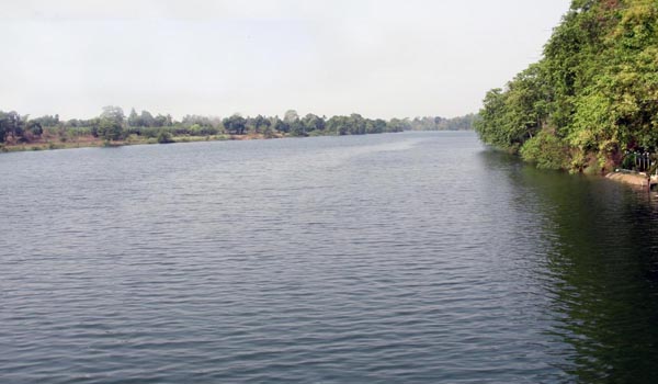 Mahanadi River in Madhya Pradesh